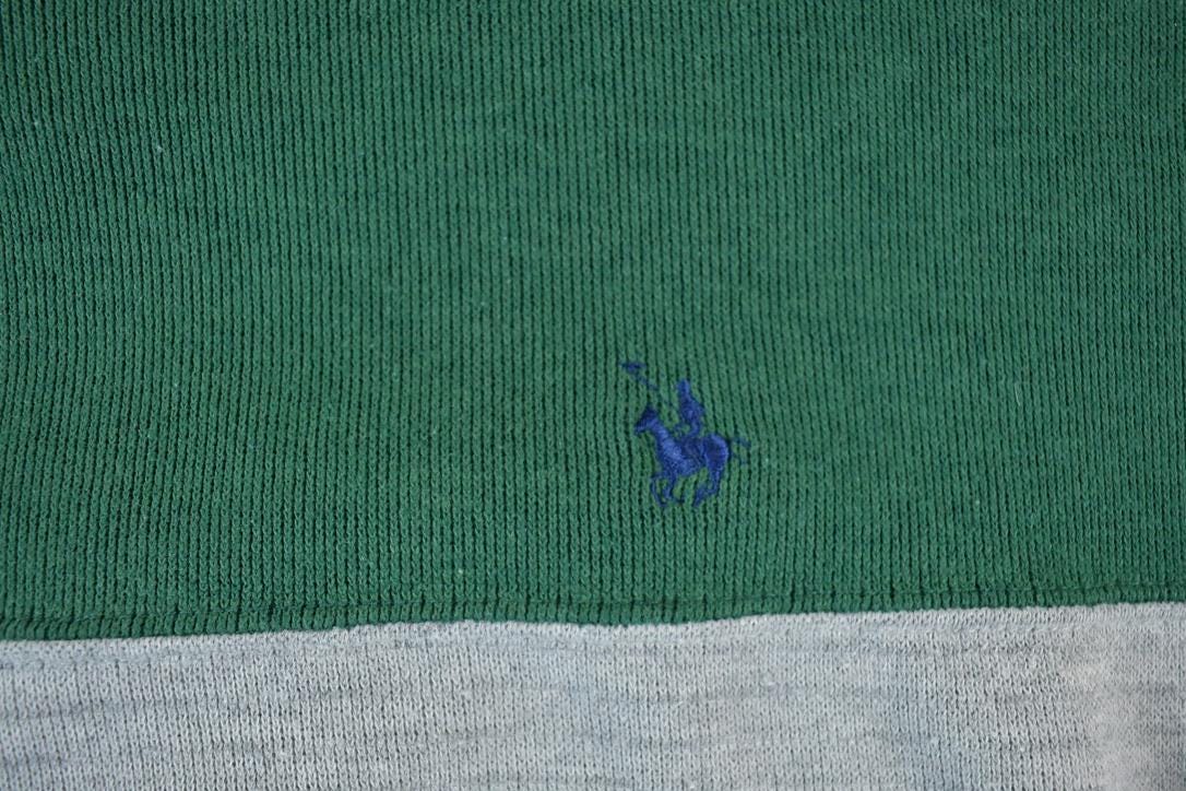 Vintage 1990s Knights Of Round Table Colour Block Crewneck Sweatshirt