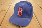 Vintage 1990s Boston Red Sox MLB Snapback Hat /