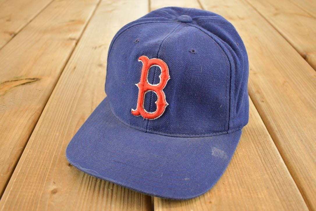 Vintage 1990s Boston Red Sox MLB Snapback Hat /