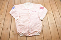 Vintage 1990s Esleep Pinstripe Button Up Pyjama Shirt