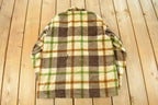 Vintage 1980s Woolrich Button Up Plaid Flannel Shirt Men's XL