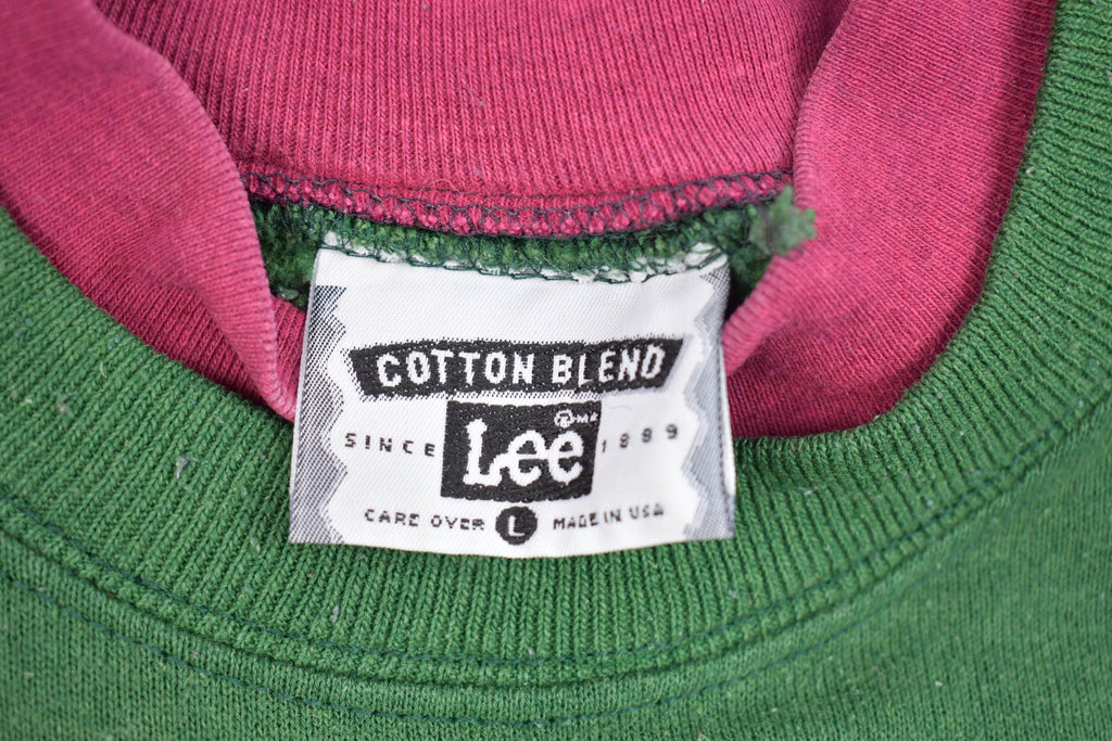 Vintage 1990s Lee Michigan Tree Graphic Crewneck Sweatshirt