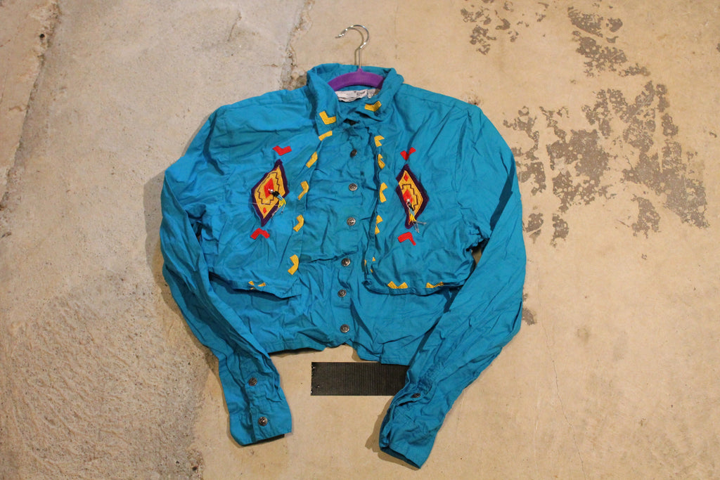 Vintage 1990s Rodeo Western Wear Shacket