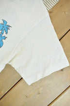 Vintage 1985 The Flintstones Double Sided Cartoon Promo T-Shirt