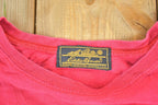 Vintage 1990s Eddie Bauer Souvenir Single Stitch Graphic Print T-Shirt Made In USA  Vintage Streetwear  Vacation Tee  Travel T Shirt