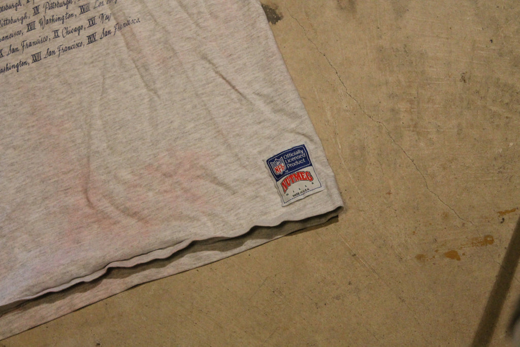Vintage 1990s NFL Superbowl Graphic T-Shirt