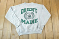 Vintage 1990s Orient Maine Souvenir Crewneck Sweatshirt Made In USA