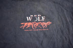 Vintage 1994 Red Wold Tennesse River Gold Single Stitce T-Shirt Made In USA