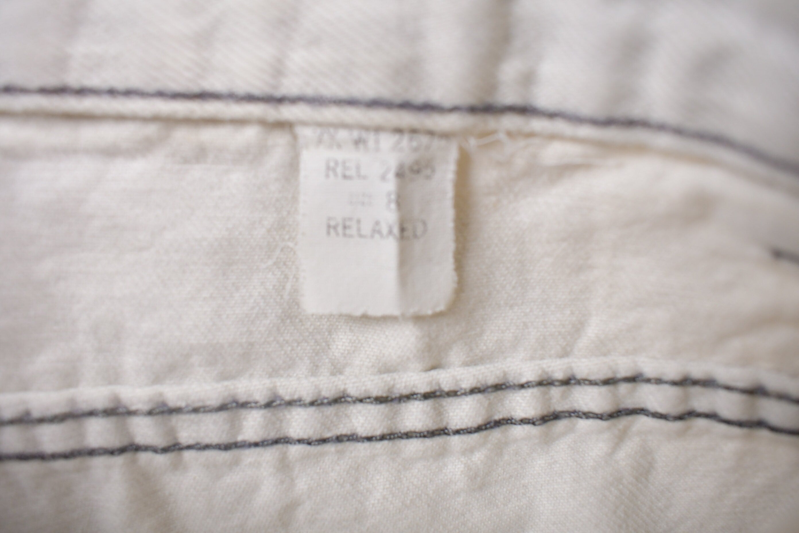 Vintage 1990s Bonjour White Jean Shorts 26 x 10