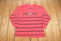 Vintage 1990 IOU Premier Edition Long Sleeve Striped T Shirt