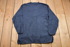 Vintage 1990s Credit Union Embroidered Logo Knit Cardigan