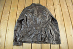 Vintage 1990s Danier Brown Leather Jacket Women's Medium /