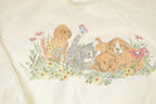 Vintage 1990s Northern Reflections Playful Puppies Crewneck Sweatshirt Women's L