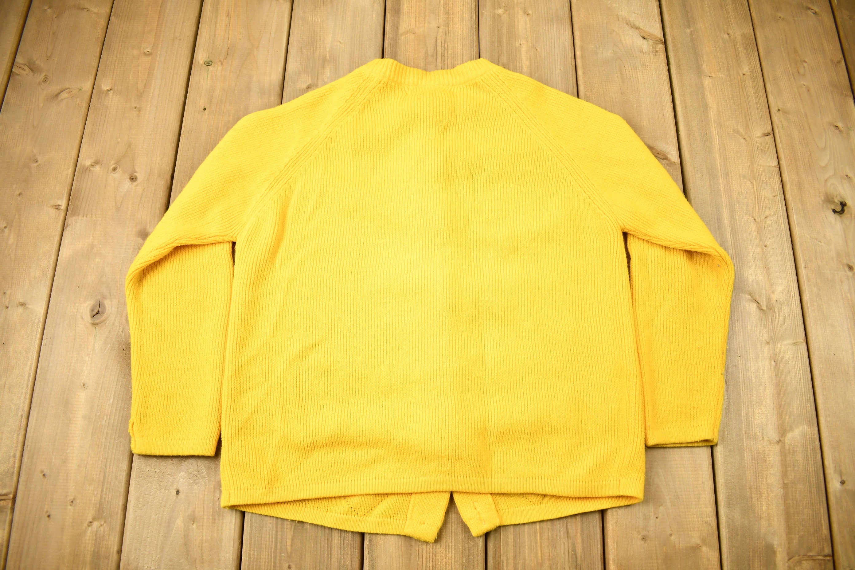 Vintage 1980s Ways Cardigan Knitted Sweater