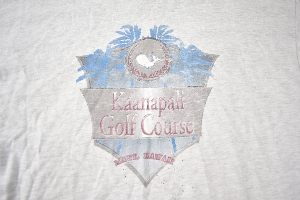 Vintage 1990s Kaanapali Golf Course Maui Hawaii Souvenir T Shirt Made In USA
