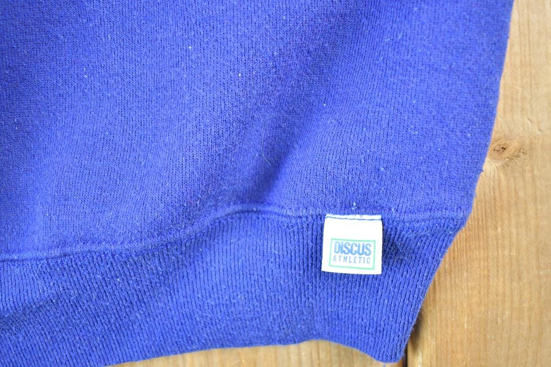 Vintage 1990s Balmy Beach 50s Crewneck Sweatshirt Mens L