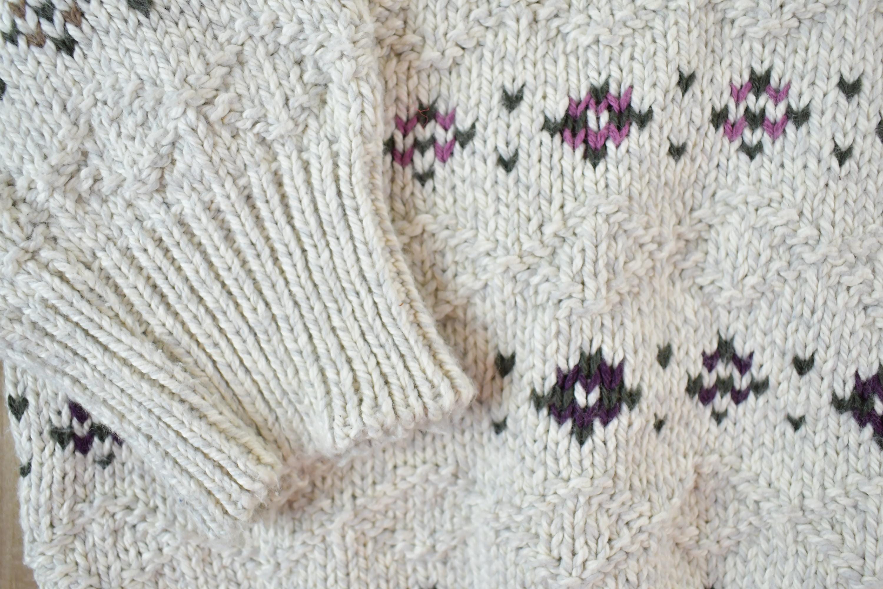 Vintage 1990s Northern Reflections Knit Crewneck Sweater