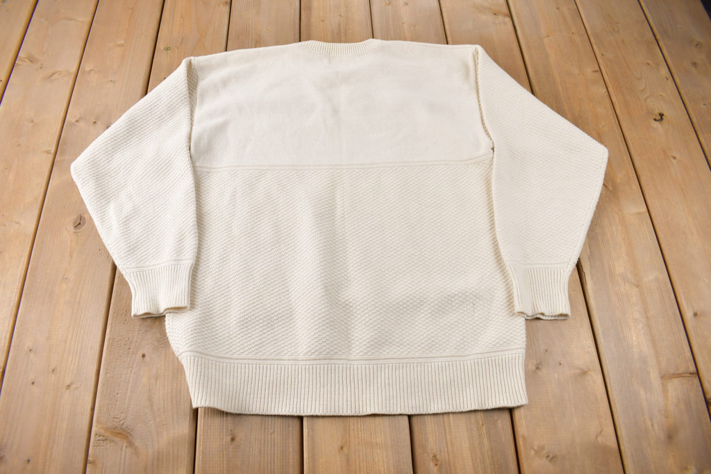 Vintage 1990s Mt. Morris Camp And Conference Center Knit Crewneck Sweatshirt Made In USA