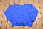 Vintage 1980s Hanes Sport Blank Raglan Crewneck Sweatshirt