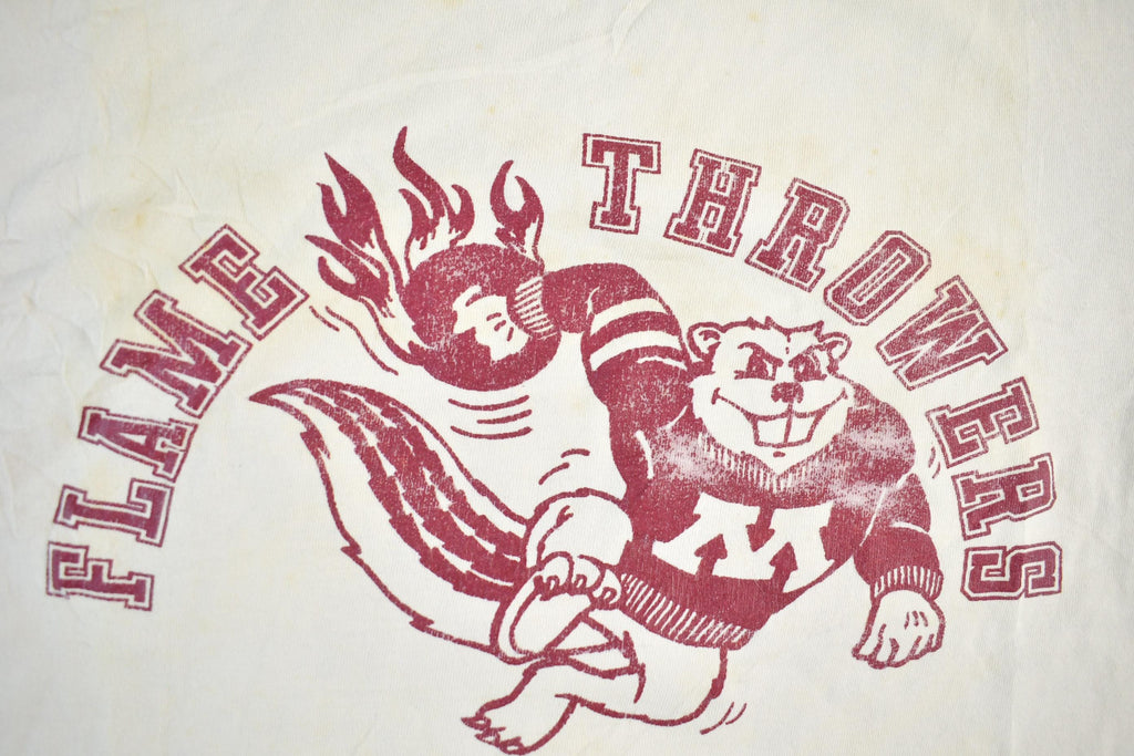 Vintage 1990s Minnesota Golden Gophers University Collegiate T-Shirt Men's Medium