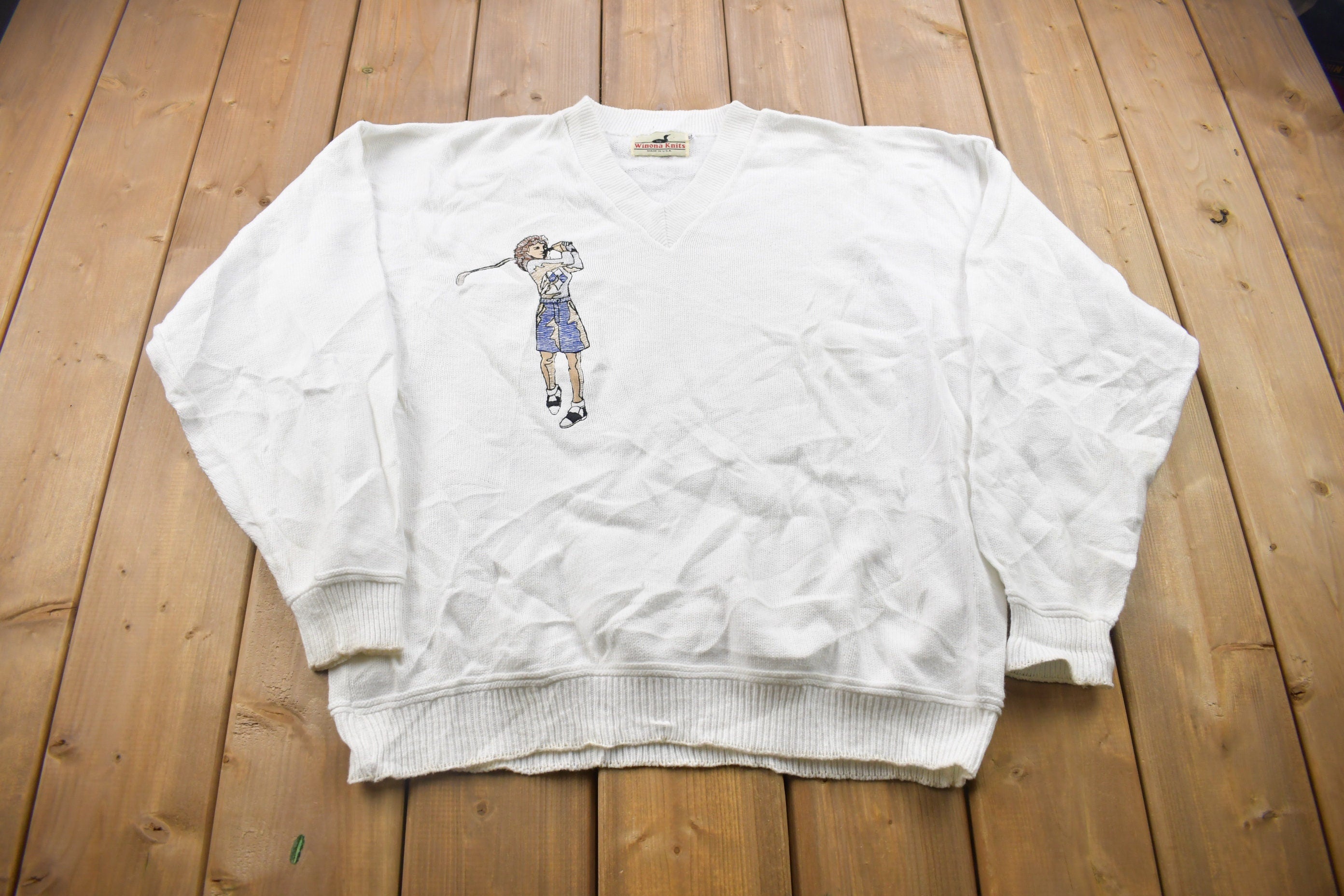 Vintage 1990s Winona Knits Crewneck Sweatshirt