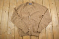 Vintage 1990s Puritan Wool Knit Cardigan Sweater - Made In USA