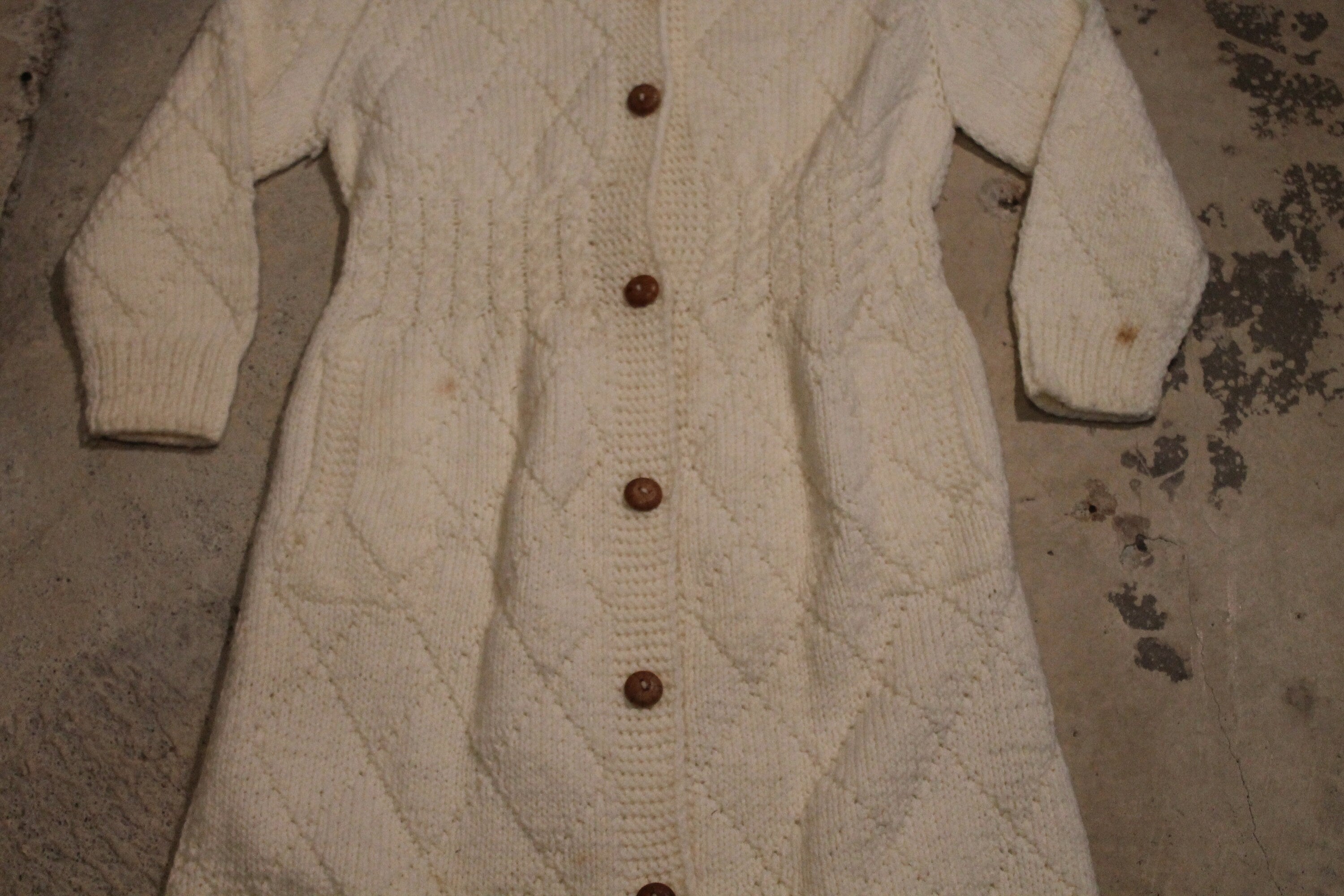 Vintage 1990s Full Length Knitted Sweater