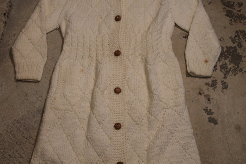Vintage 1990s Full Length Knitted Sweater