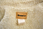 Vintage 1990s Brand X Sherpa Lined Denim Jacket