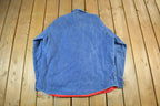 Vintage 1990s Prentis Lined Denim South Western Style Pearl Snap Button Up Men's XL