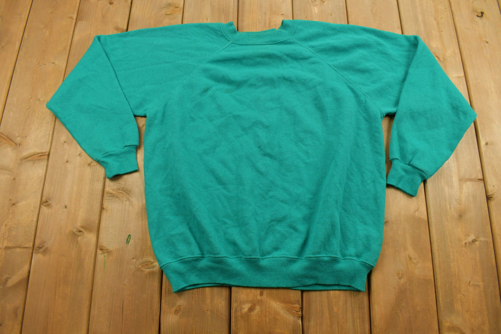 Vintage 1980s Hanes Raglan Crewneck Sweatshirt