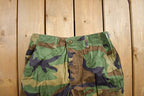 Vintage 1990s Army Camouflage Cargo Pants Size 27x31