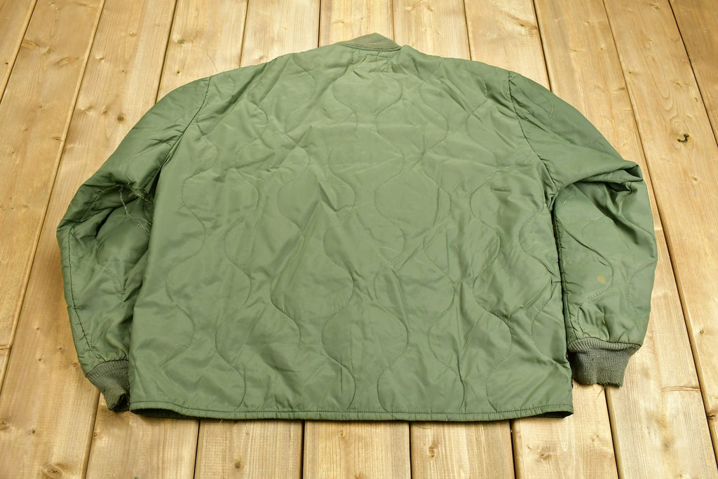Vintage Army Military Flyer Jacket Liner