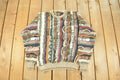 Vintage 1990s Marconi 3D Cable Knit Crewneck Sweater Men's Large