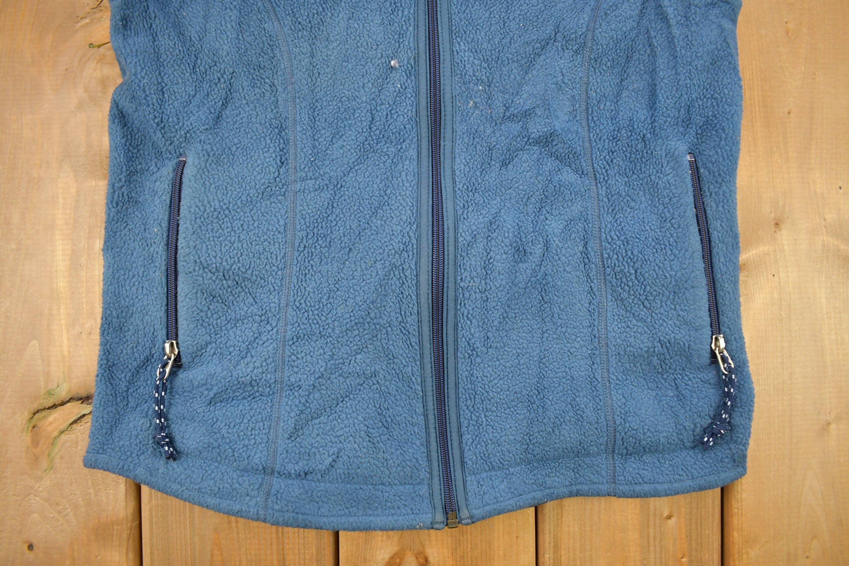 Vintage FA 1999 Patagonia Synchilla Full Zip Fleece Sweater Vest