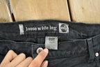 Vintage 1990s Levi Silver Tab Loose Wide Leg Denim Jeans Men's 42 x 32