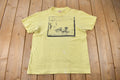 Vintage 1970S Fear and Loathing In Las Vegas Single Stitch Graphic T Shirt Made In USA Size Large