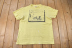 Vintage 1970S Fear and Loathing In Las Vegas Single Stitch Graphic T Shirt Made In USA Size Large