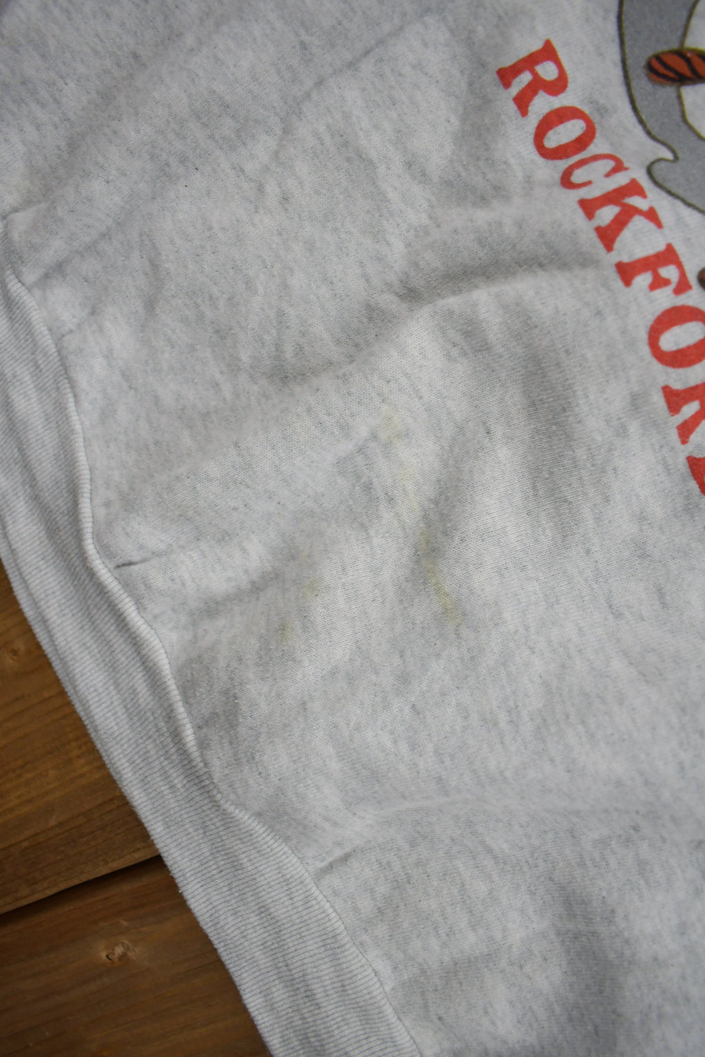 Vintage 1990s Navy Club Crewneck Sweatshirt / 90s Crewneck / Made IN USA / Streetwear / Rockford Illinois