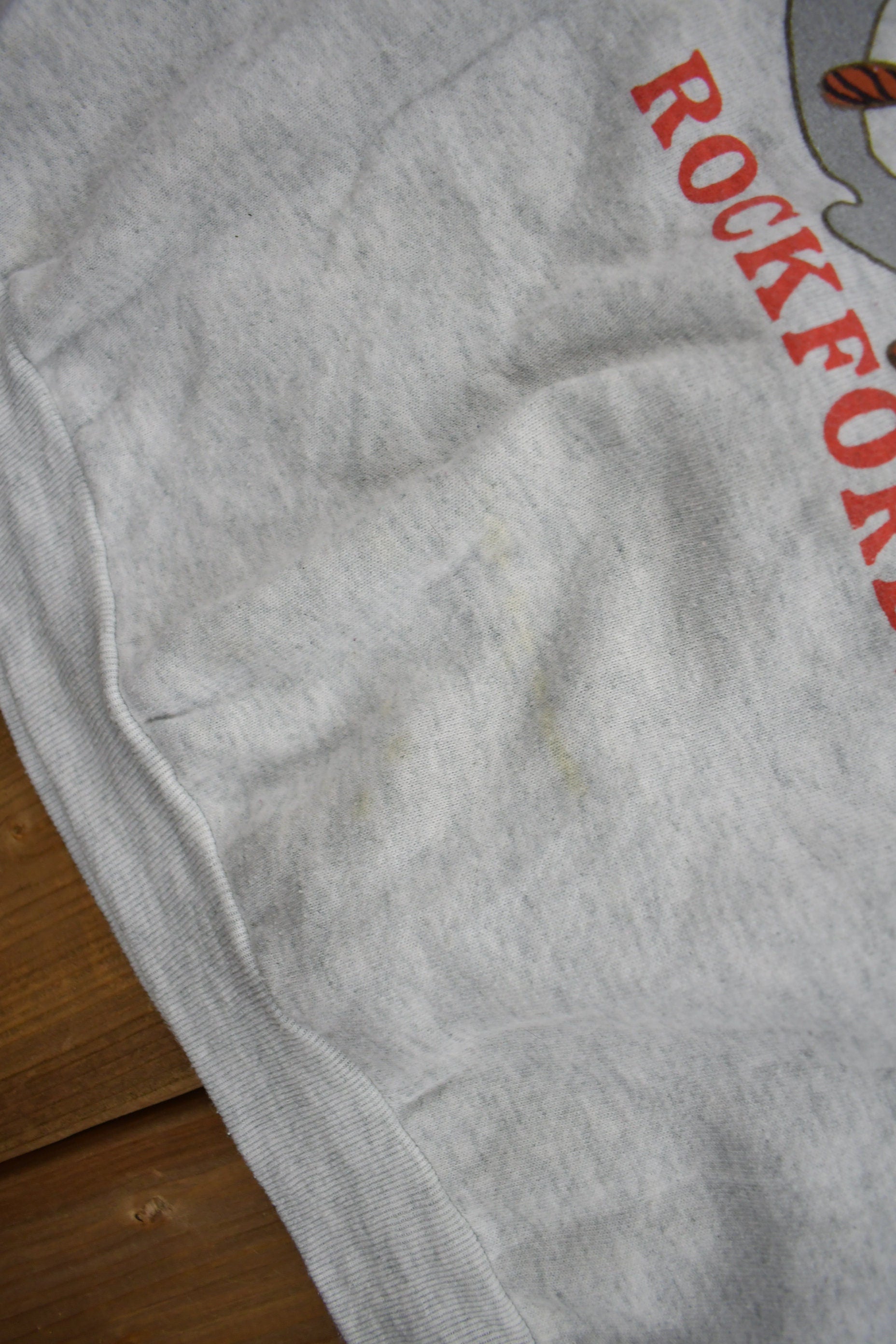 Vintage 1990s Navy Club Crewneck Sweatshirt / 90s Crewneck / Made IN USA / Streetwear / Rockford Illinois