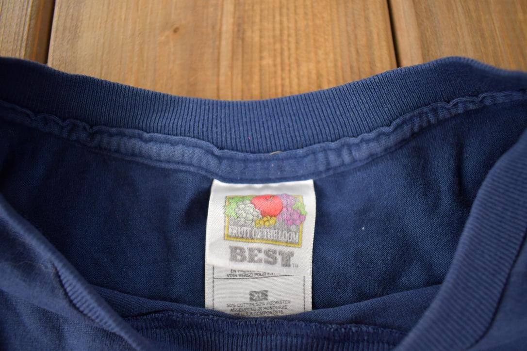 Vintage 1990s Solon Swimming Fruit Of The Loom Graphic T Shirt