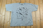 Vintage 1990s South Africa Eco Prints Souvenir T-Shirt