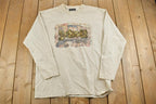 Vintage 1990s Schott Bros Graphic Long Sleeve T-Shirt