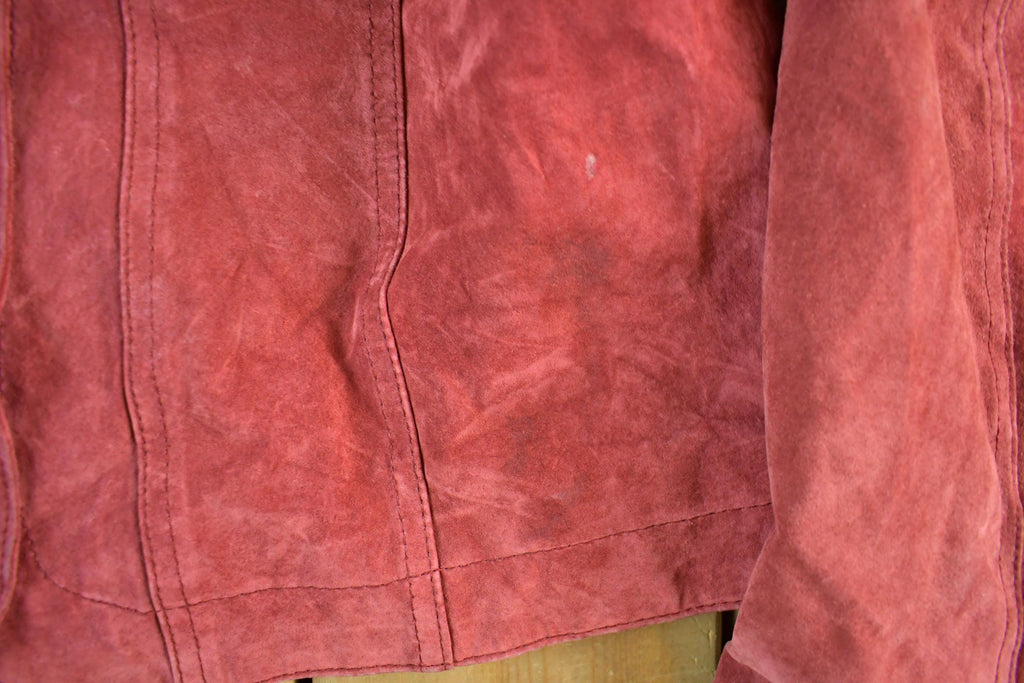 Vintage 1990's Christopher & Banks Pig Leather Jacket Womens Medium