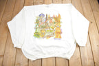 Vintage 1990s Las Vegas Graphic Crewneck Sweatshirt