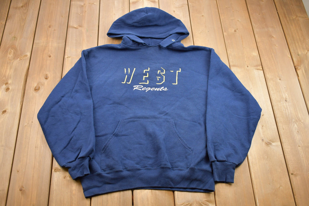 Vintage 1990's West Regents High School Graphic Hoodie