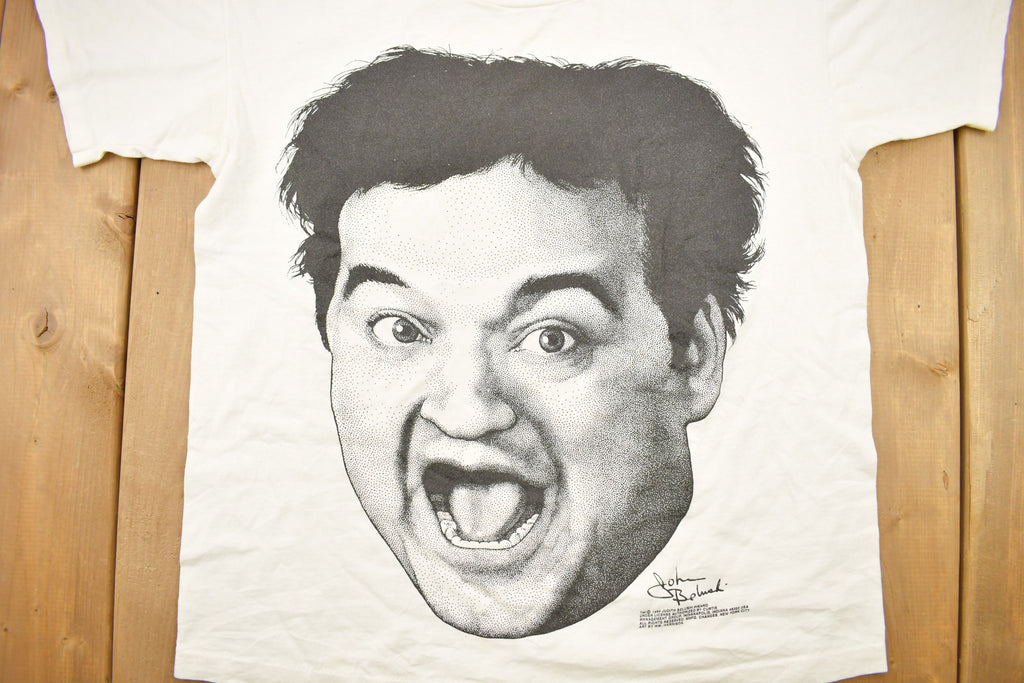 Vintage 1994 John Belushi Big Face Graphic T Shirt Single Stitch Made In USA