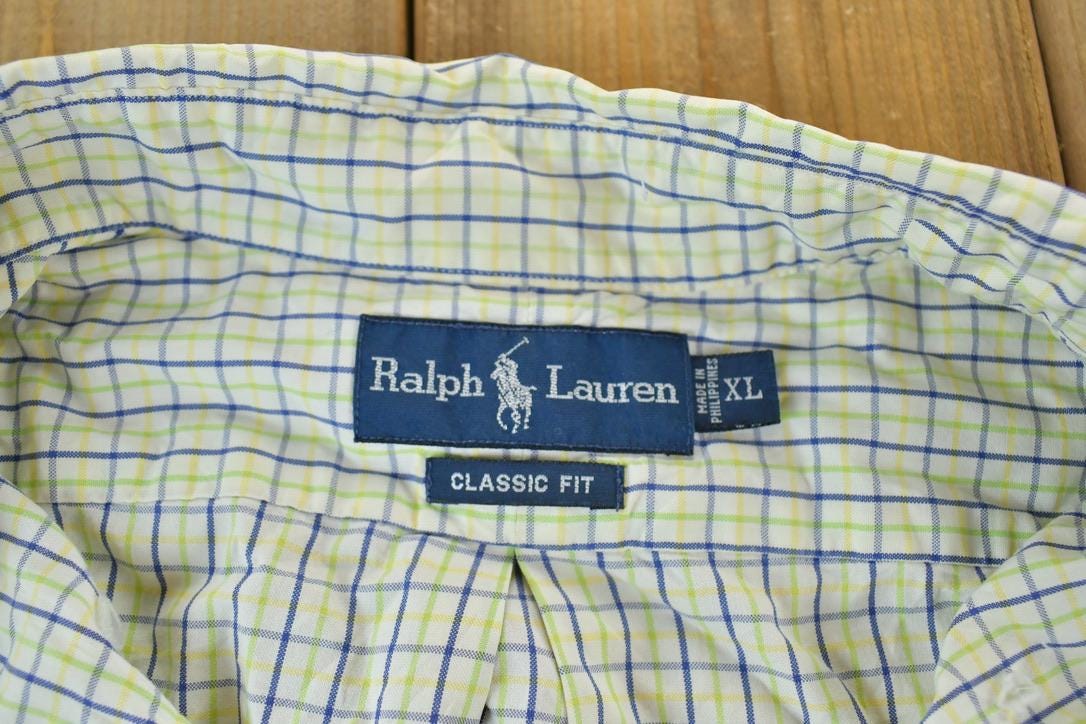 Vintage 1990s Ralph Lauren Classic Fit Button Up Shirt