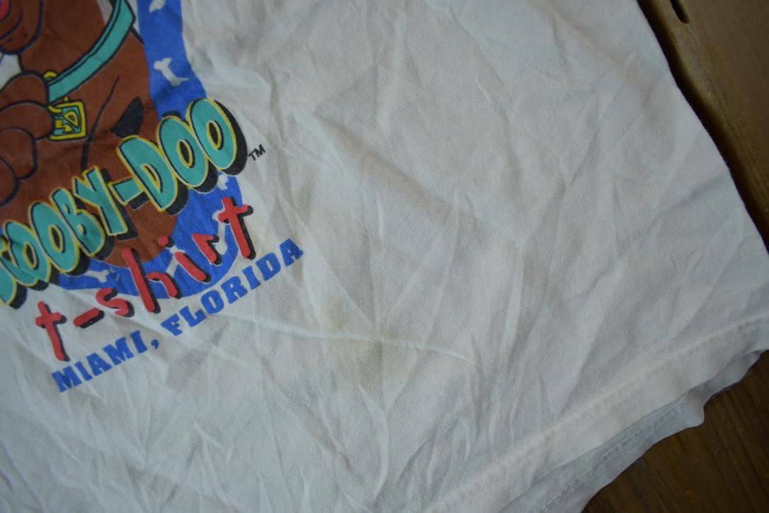 Vintage 1990s Scooby Doo Miami Florida T-Shirt