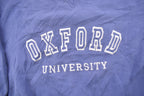 Vintage 1990s Oxford University Embroidered Collegiate Crewneck